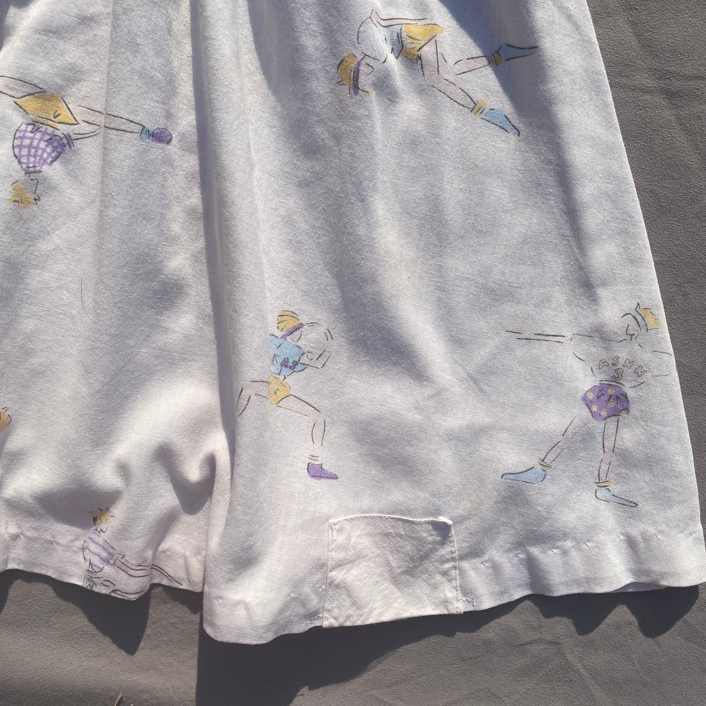 50s Style Tennis Summer Shirt Dress 7 - 8 Years 50s_Style_Tennis_Summer_Shirt_Dress_218 - Secondly