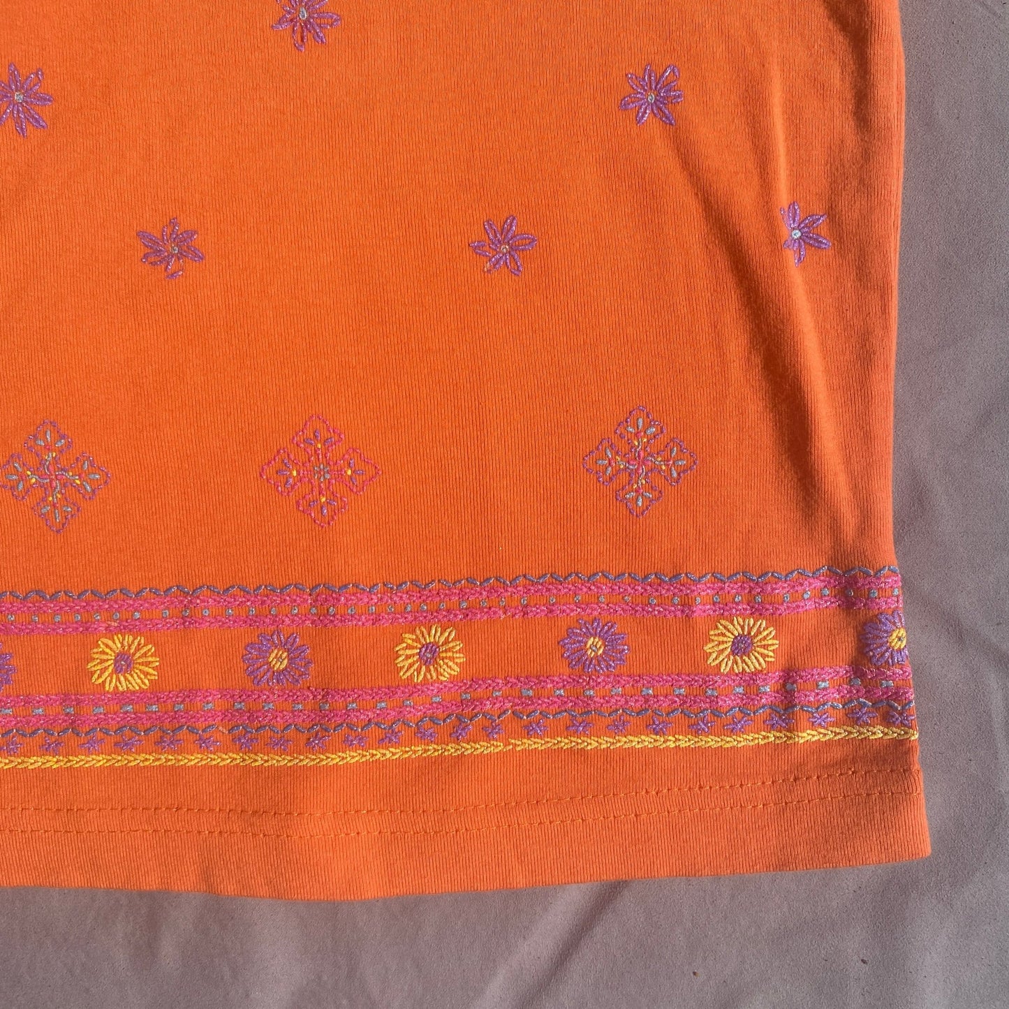 Floral Embroidered Top