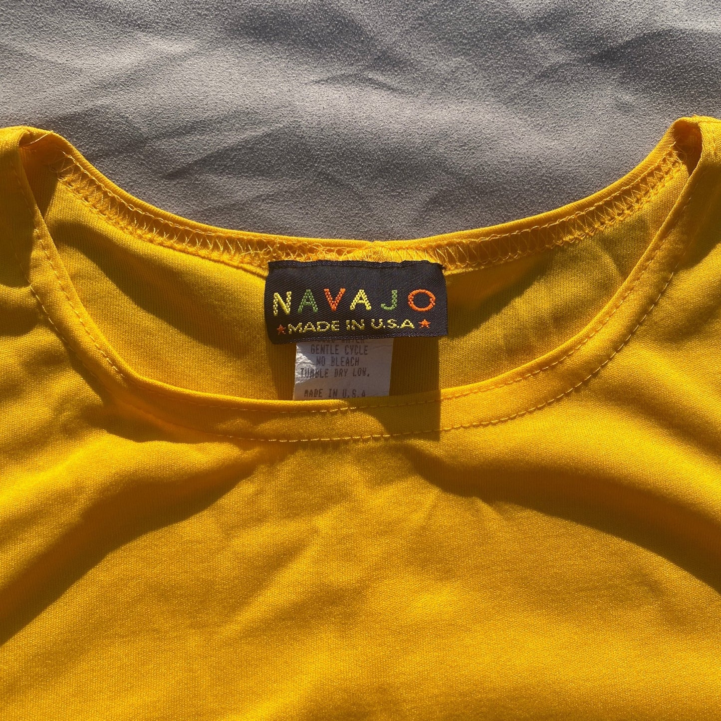 Yellow Butterfly Mini Dress