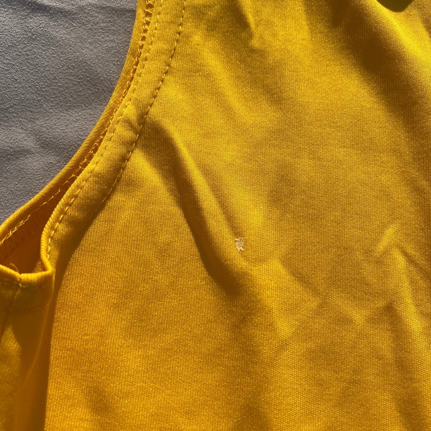 Yellow Butterfly Mini Dress