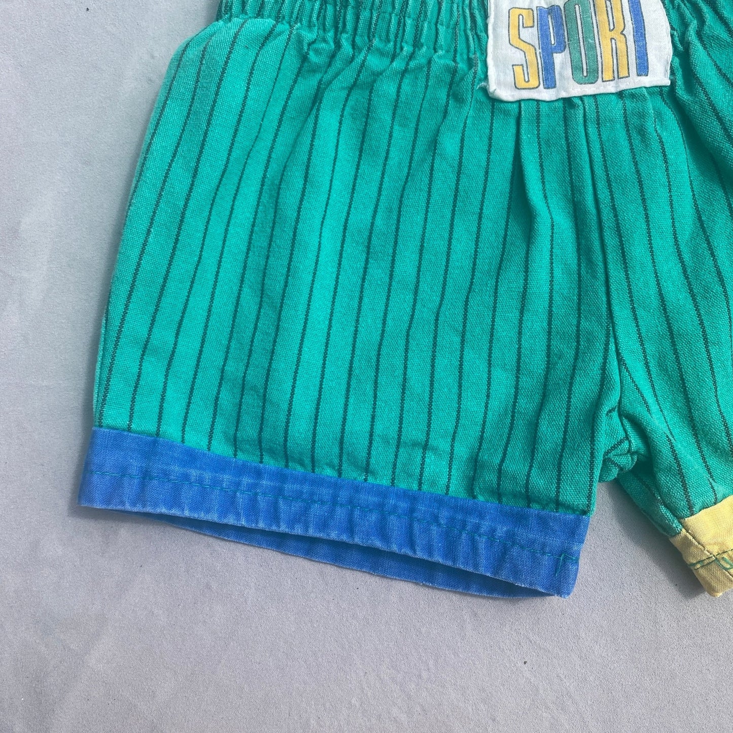 Striped Sports Shorts