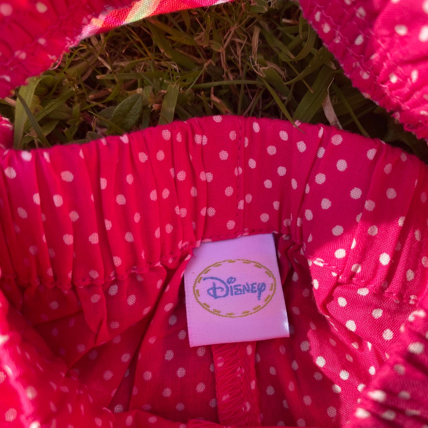 Disney Piglet Checkered Polka Dot Summer Two Piece Casual Checkered - Secondly