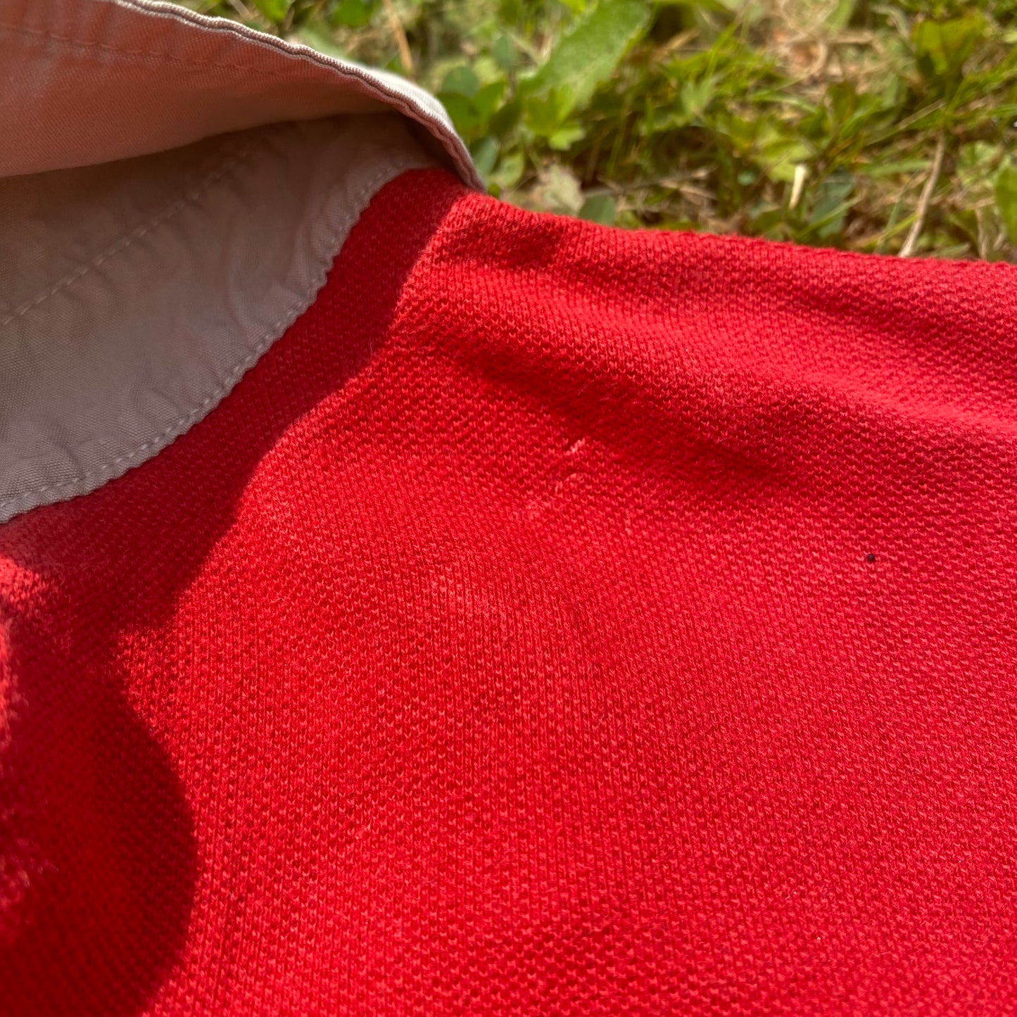 Red Ferrari Logo Polo Shirt