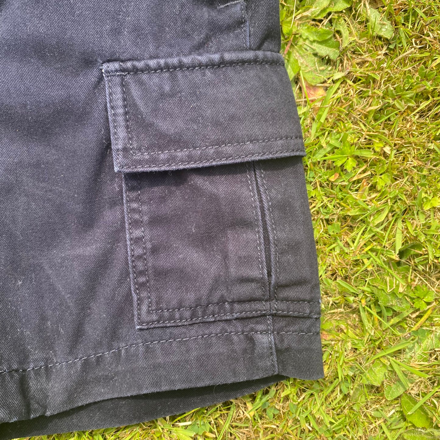 Navy Blue Cargo Shorts