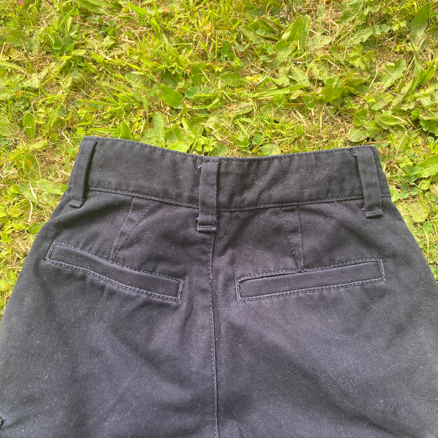 Blue Utility Cargo Shorts