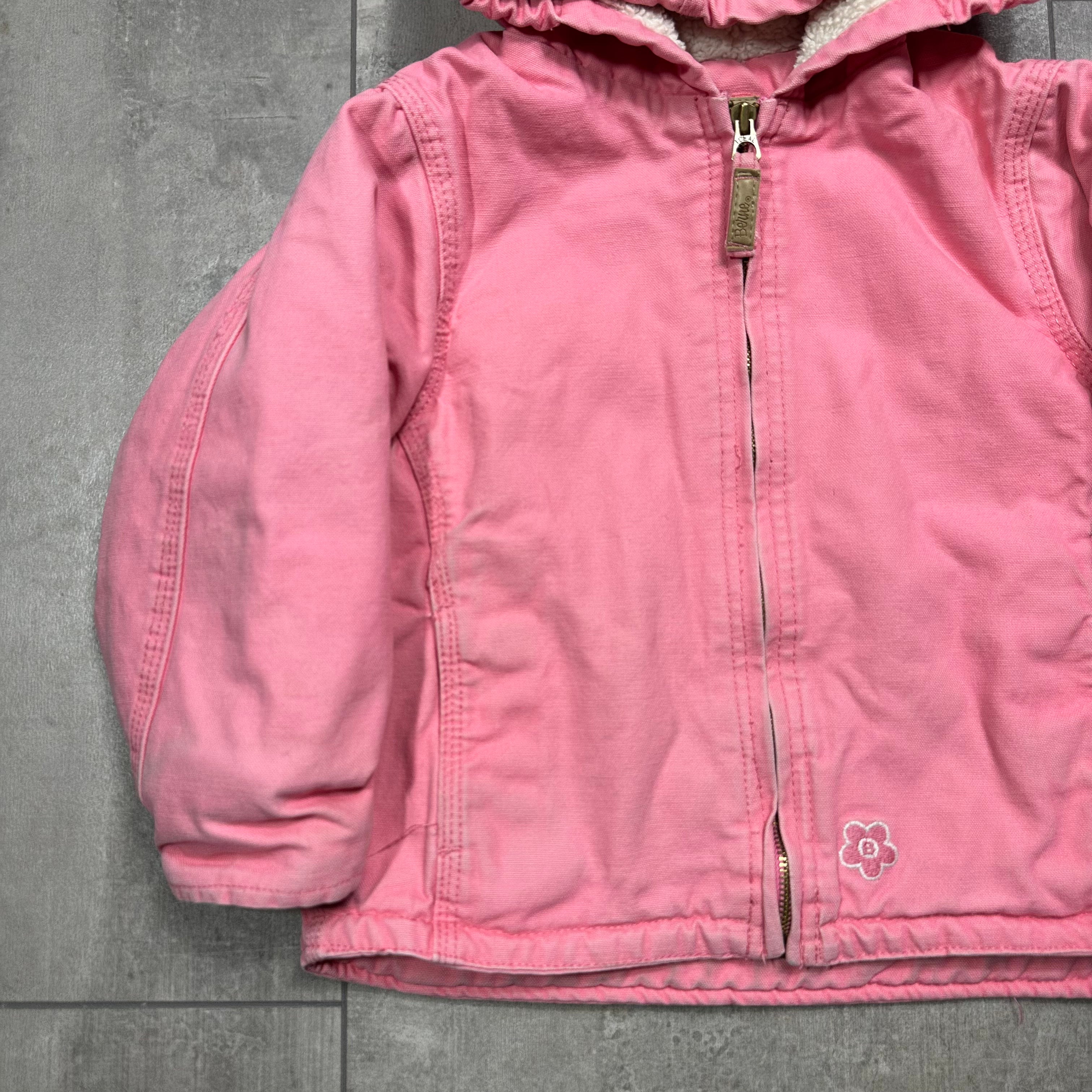 Pink Fleeced Hooded Jacket 4-5 Years
