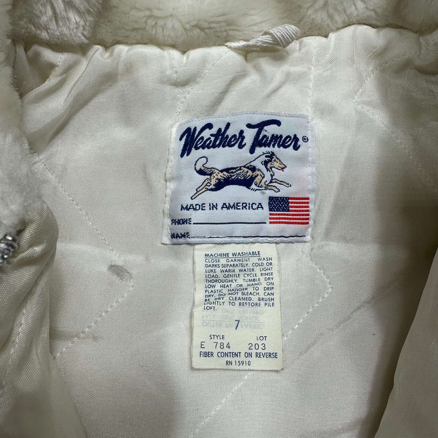 Pleated Faux Fur Coat 7-8 Years