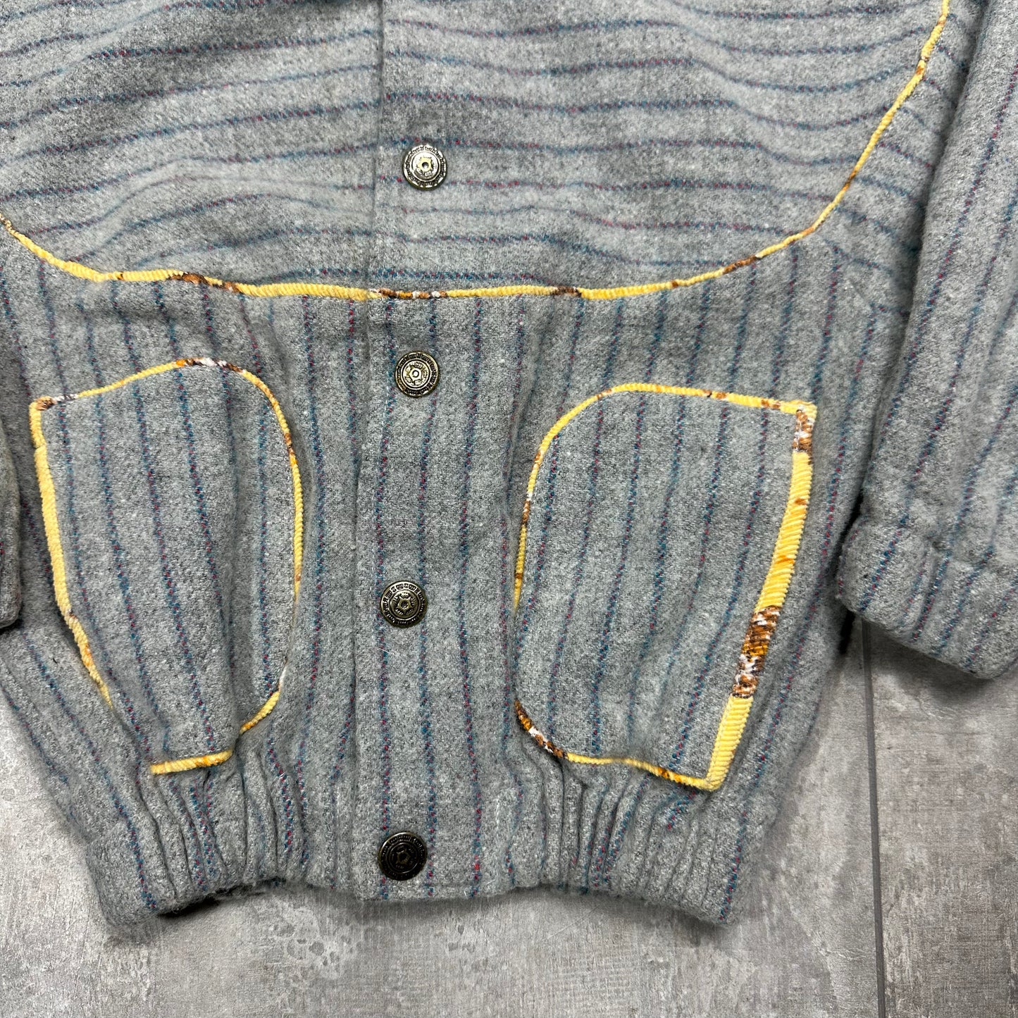 Retro Oversized Knit Jacket 7-8 Years