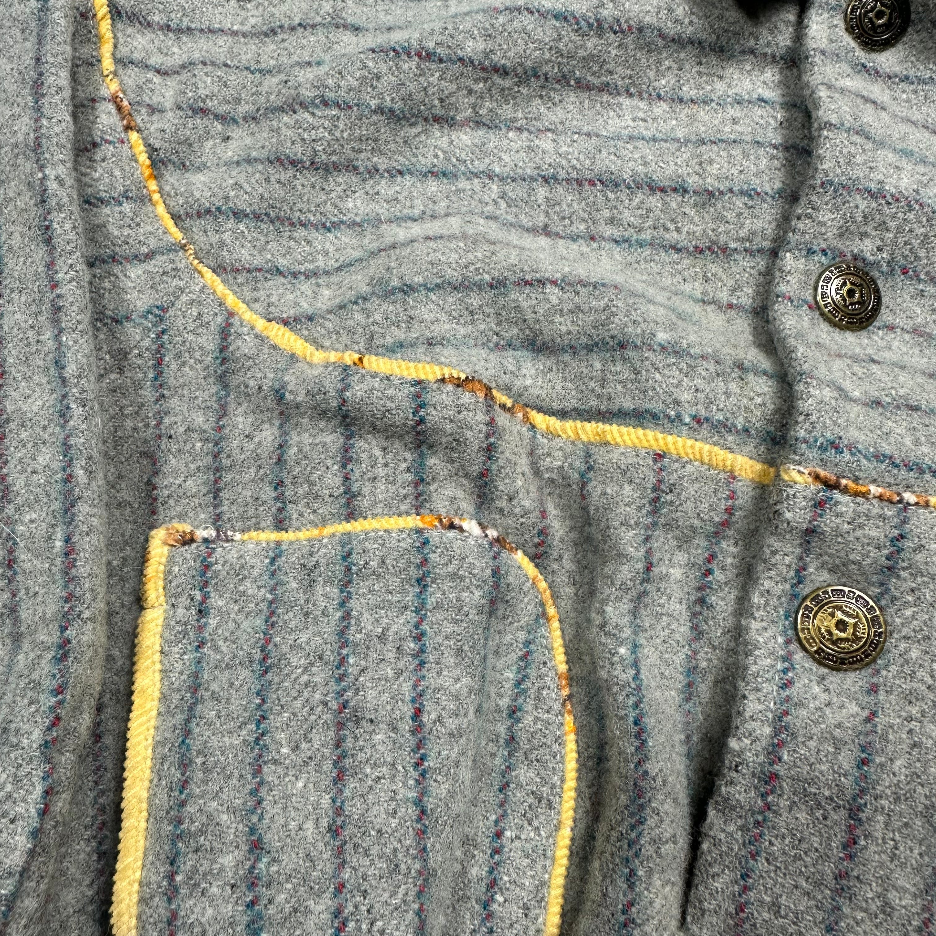 Retro Oversized Knit Jacket 7-8 Years
