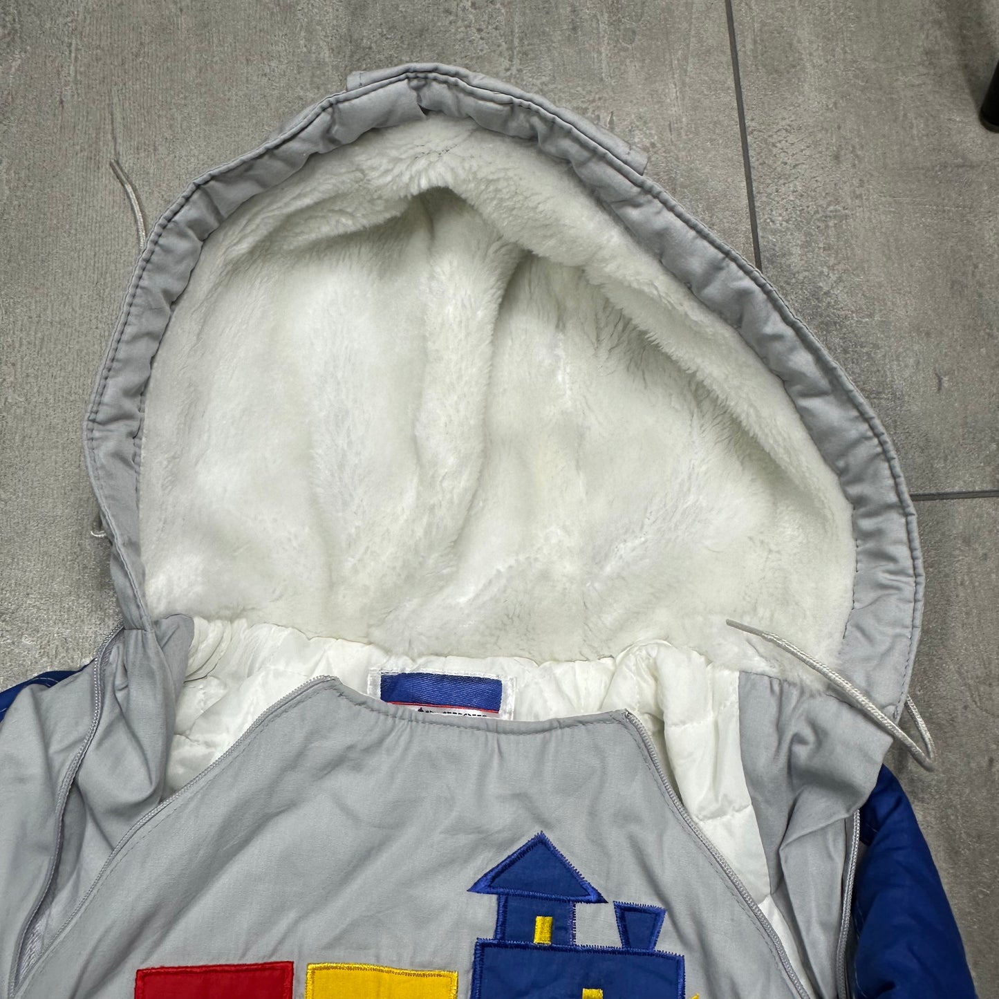 Train Embroidered Ski Suit 18-24 Months