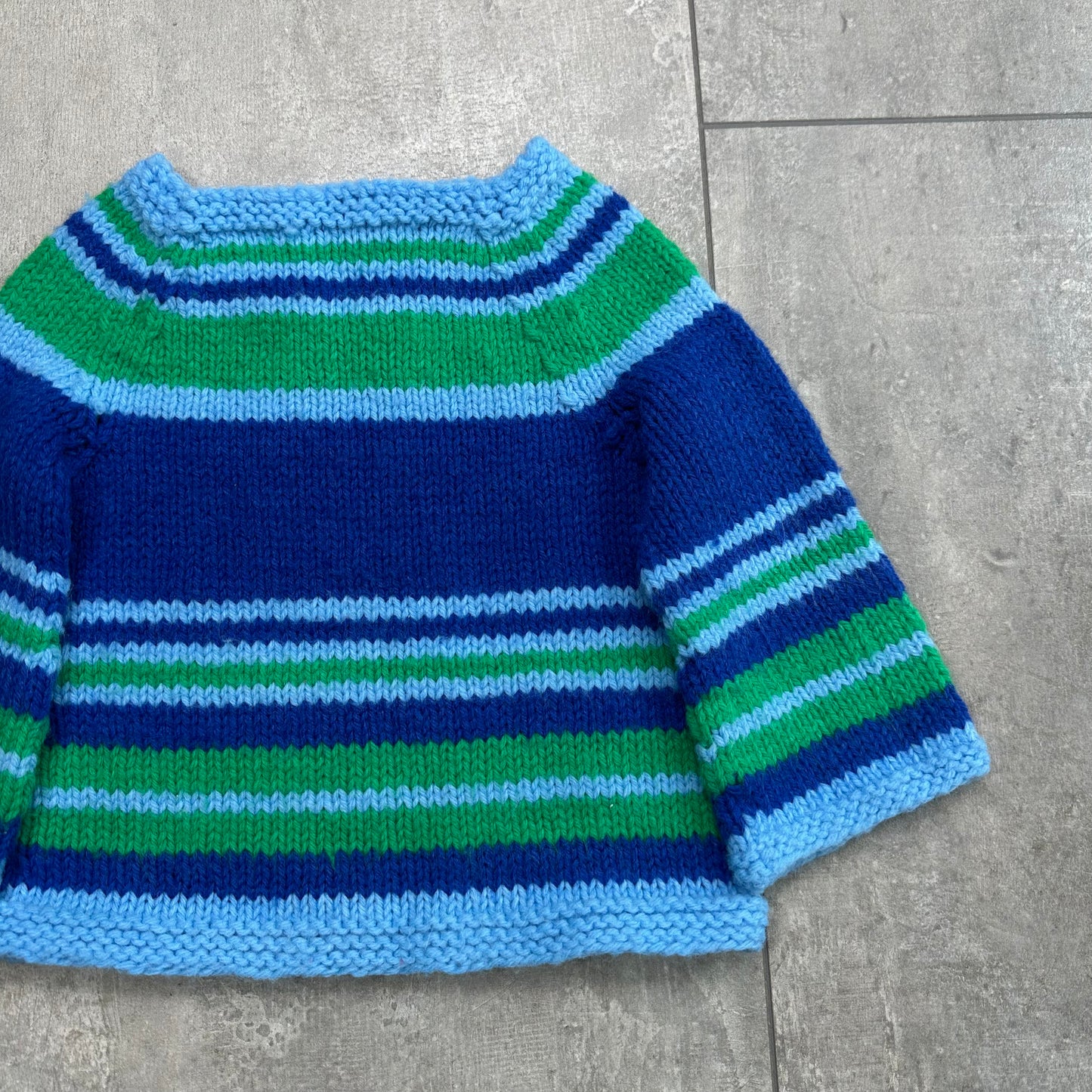 Stripe Handmade Knit 3-4 Years