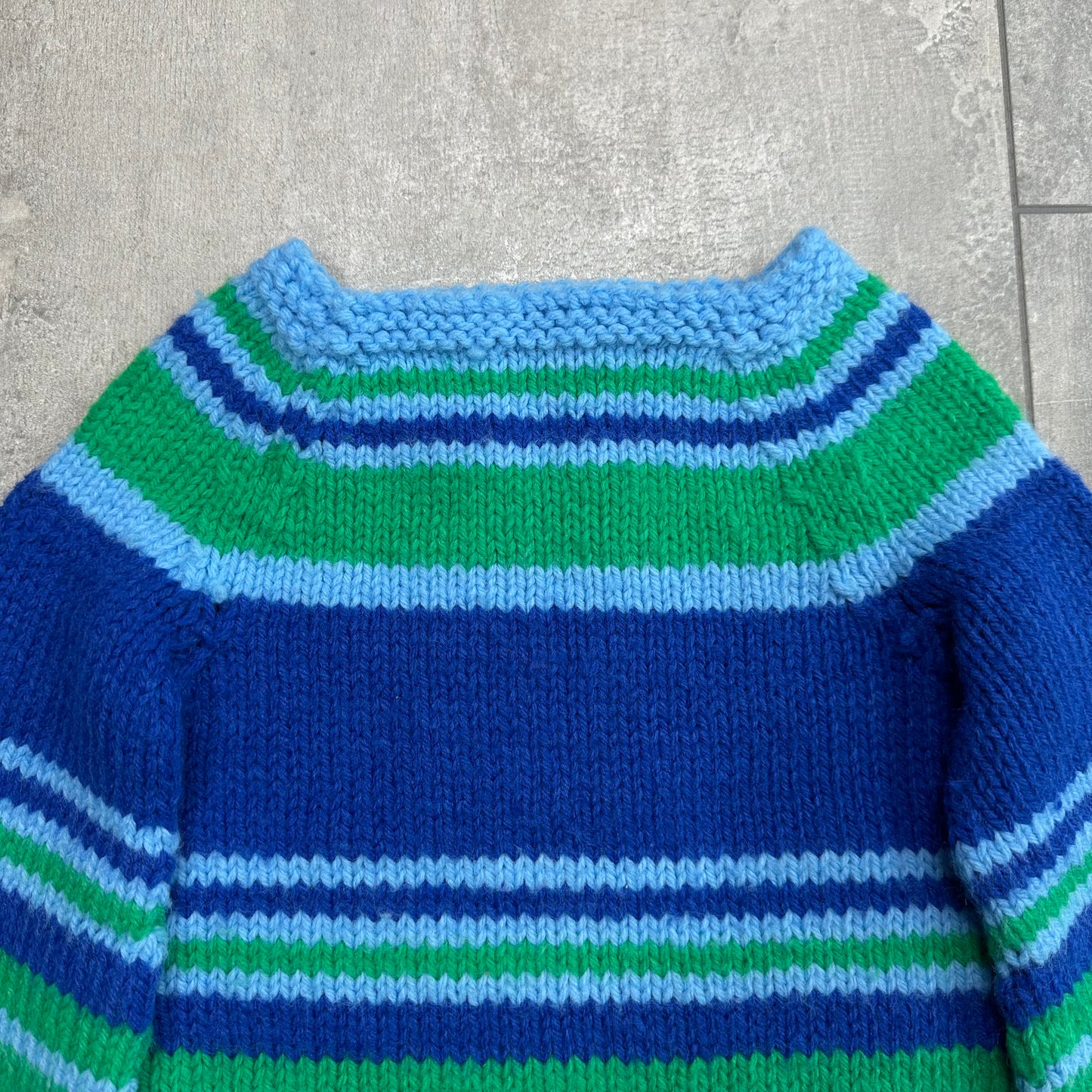 Stripe Handmade Knit 3-4 Years