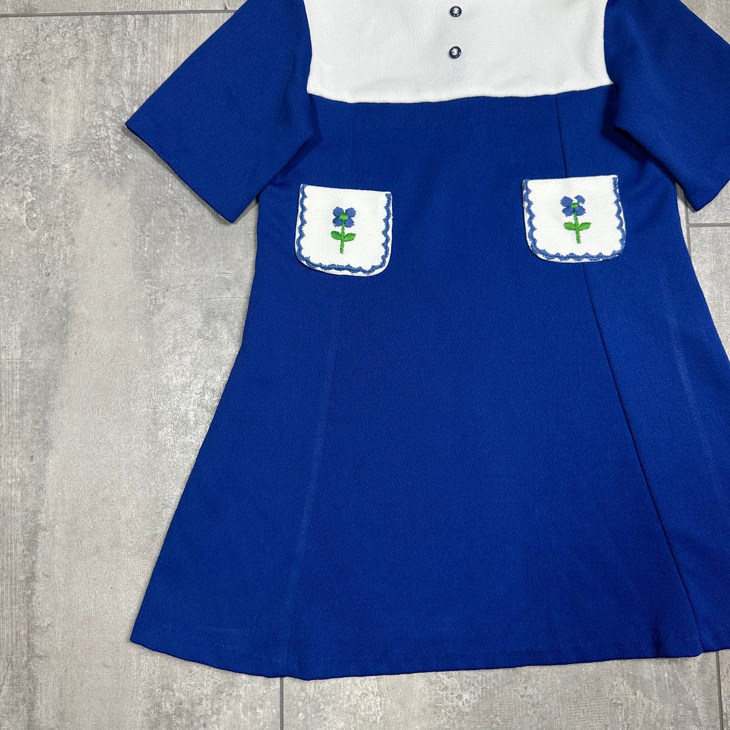 60s Colour Block Dress 5-6 Years