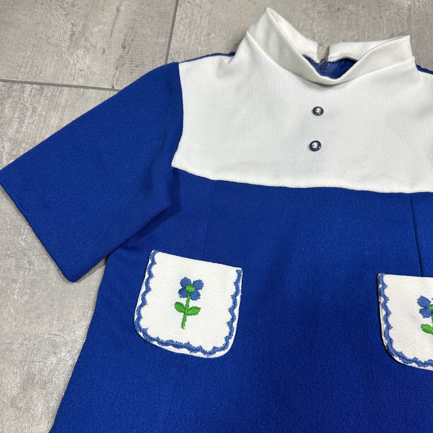 60s Colour Block Dress 5-6 Years