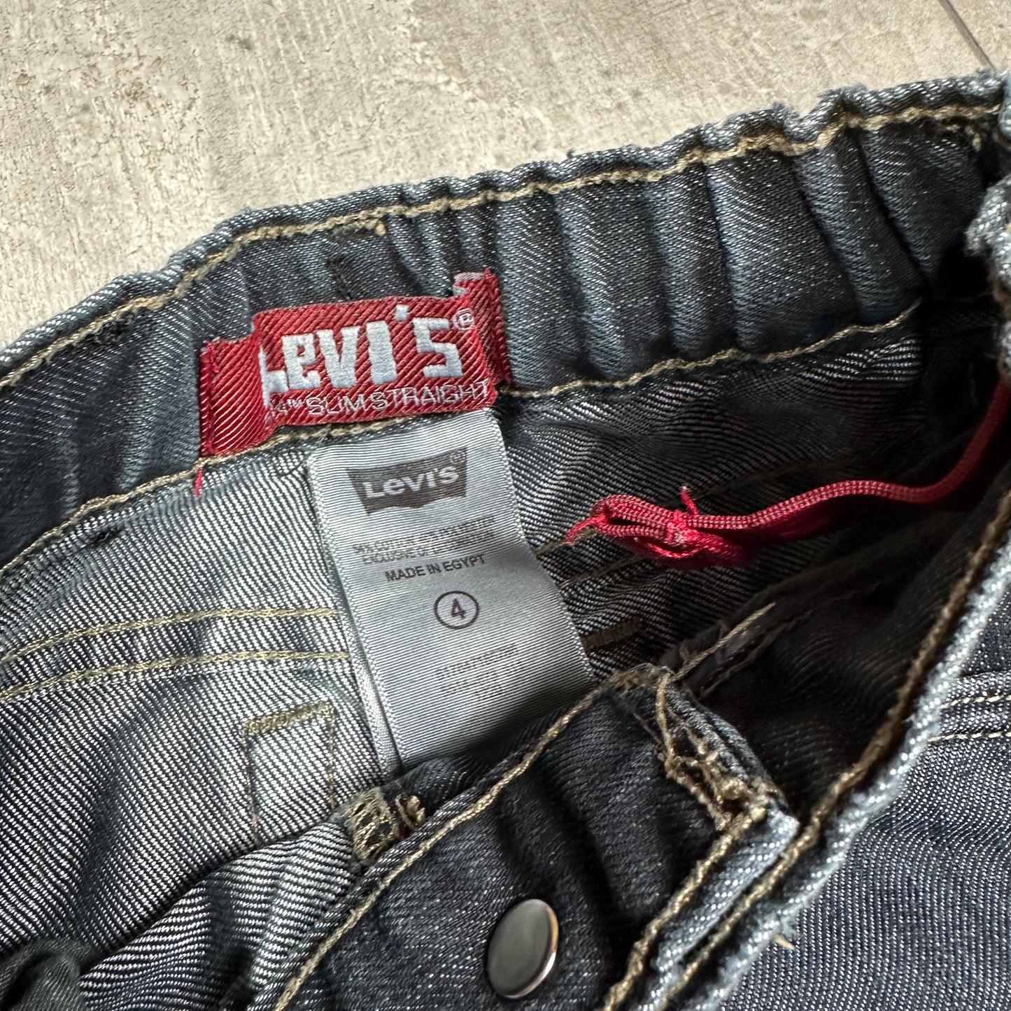 Levi's Dark Denim Jeans 4-5 Years
