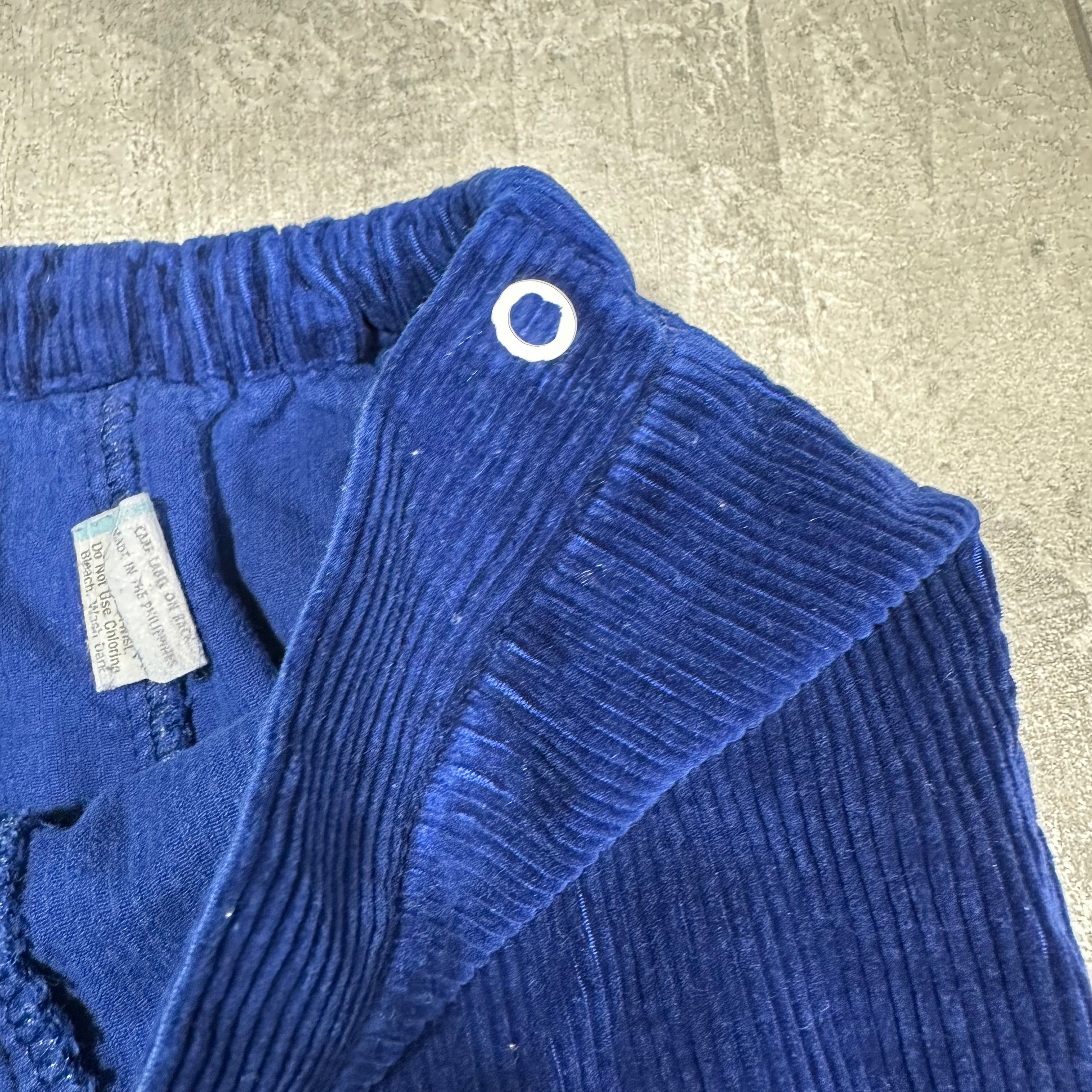 Retro Corduroy Cuffed Trousers 2-3 Years