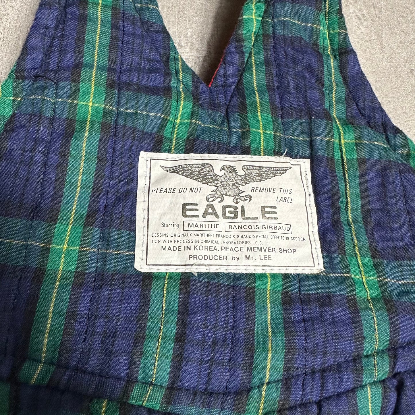 Plaid Embroidered Ski Salopettes 18-24 Months