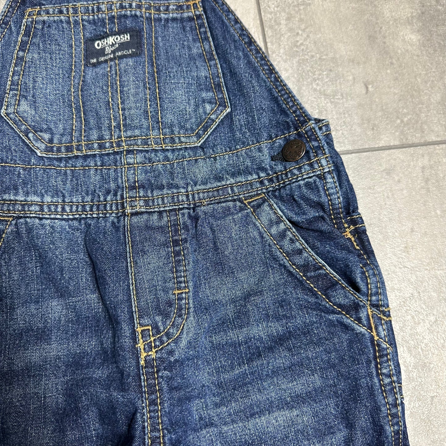 OshKosh Denim Carpenter Dungarees 18-24 Months
