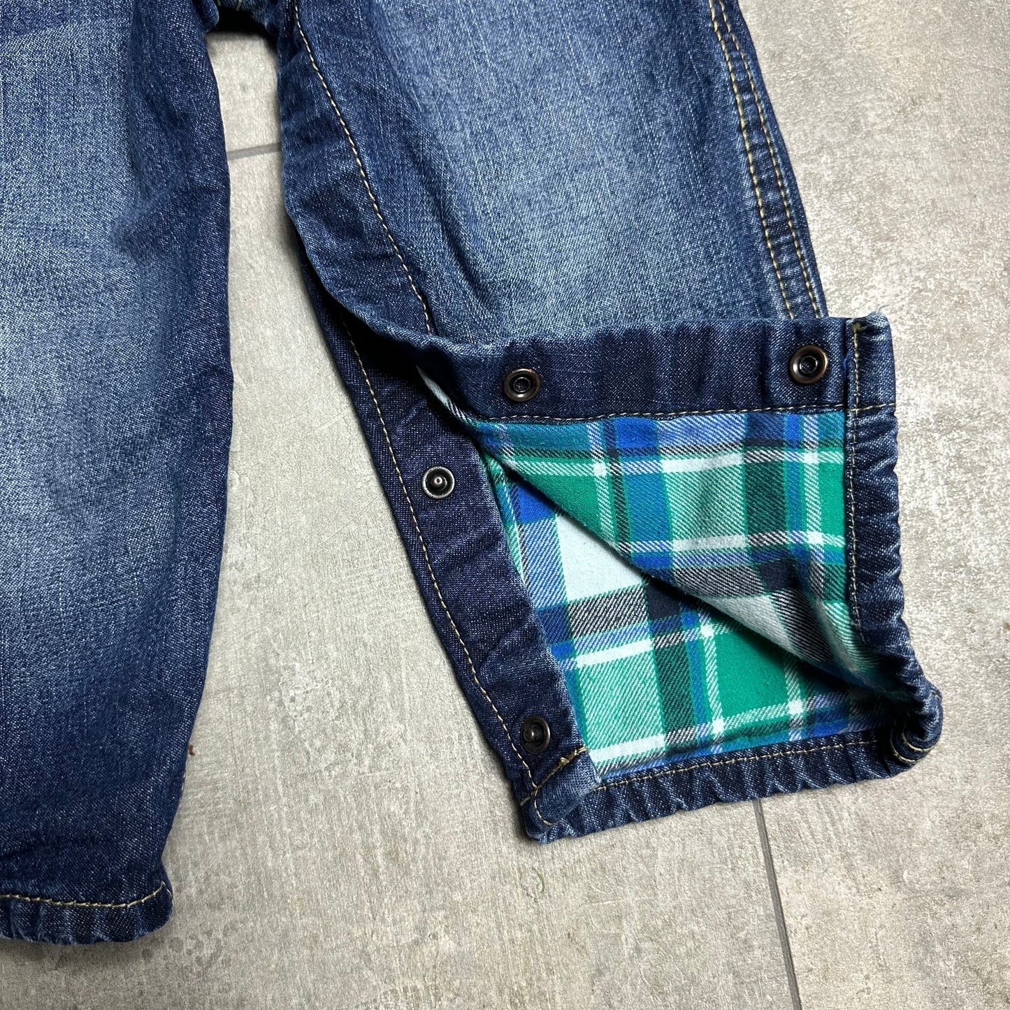 OshKosh Denim Carpenter Dungarees 18-24 Months