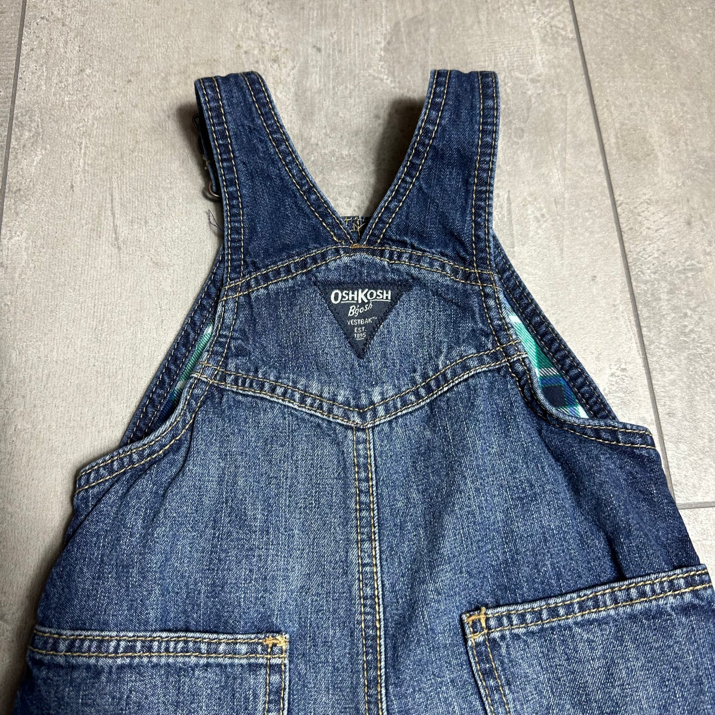 OshKosh Denim Carpenter Dungarees 18-24 Months