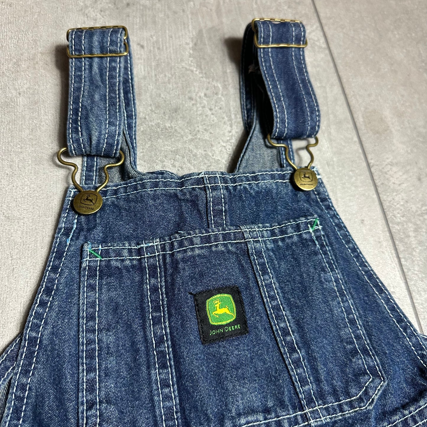 John Deere Retro Dungarees 6-7 Years