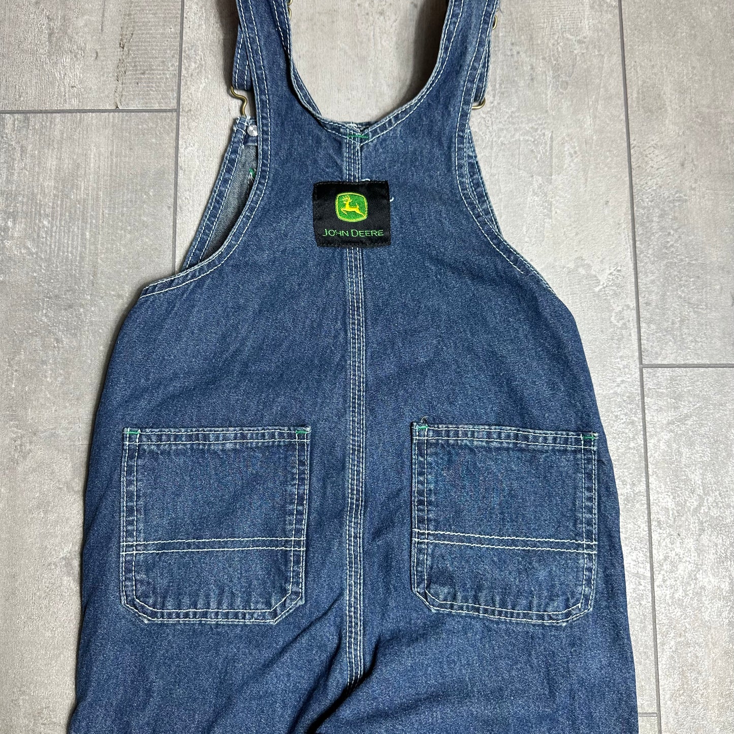 John Deere Retro Dungarees 6-7 Years