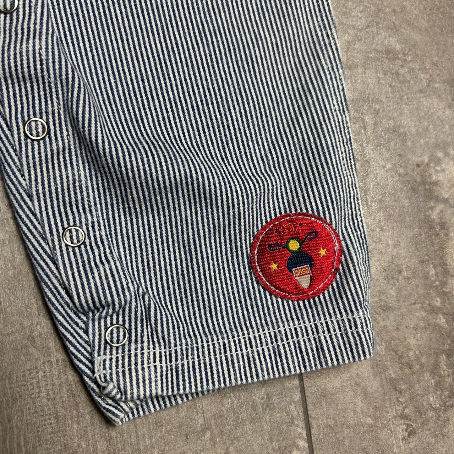 Pinstripe Skooter Dungarees 18-24 Months