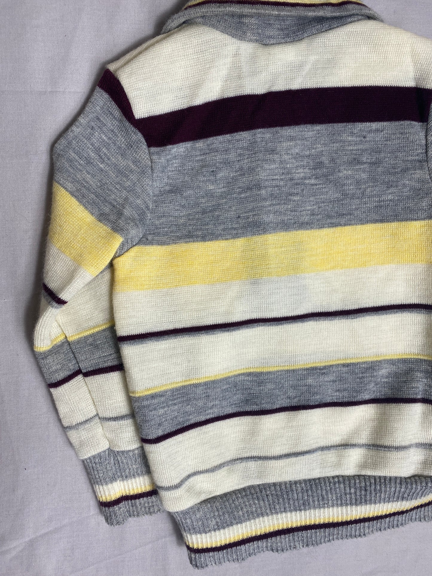 Retro Knitted Stripe Shirt 2-3 Years