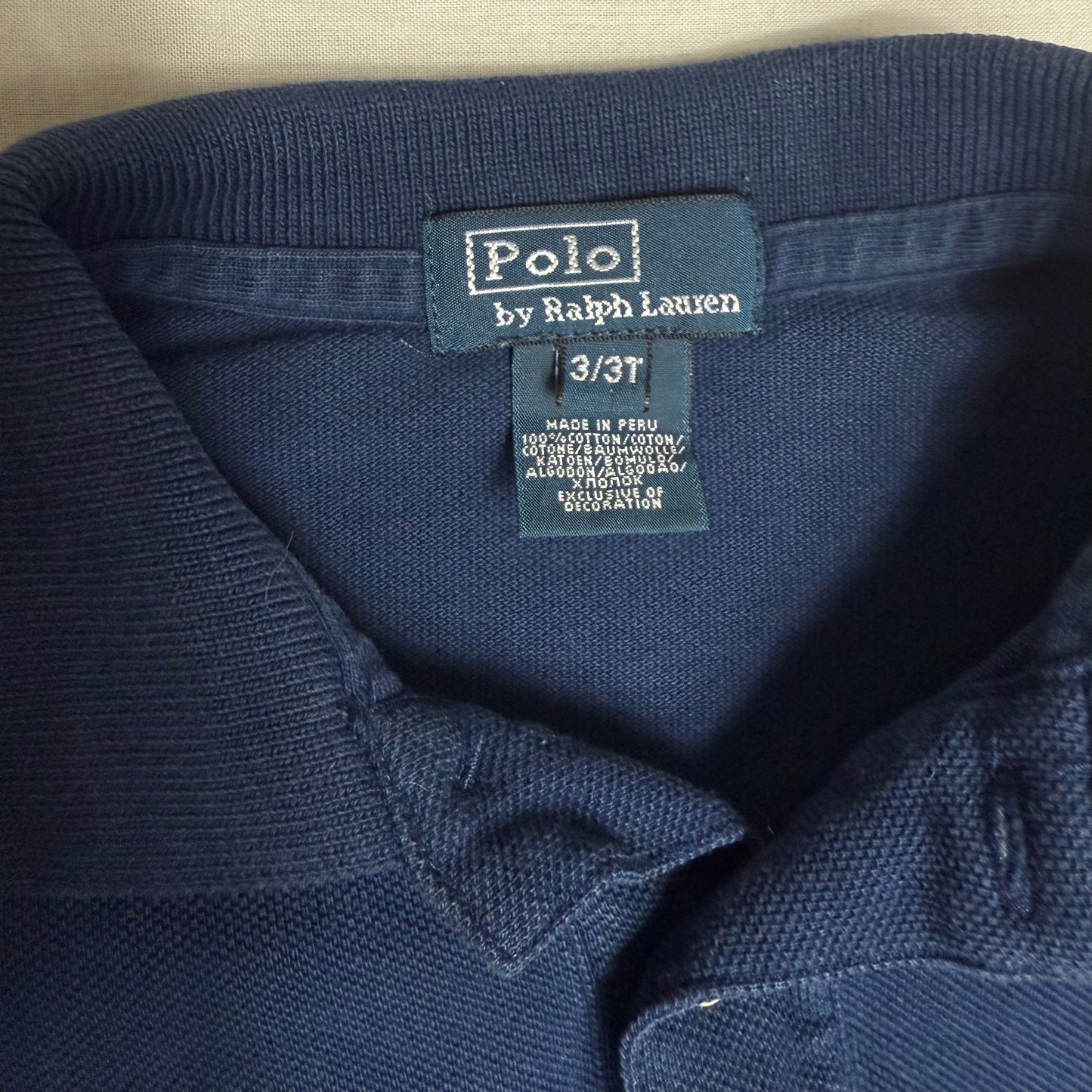 Ralph Lauren Polo Shirt 3-4 Years