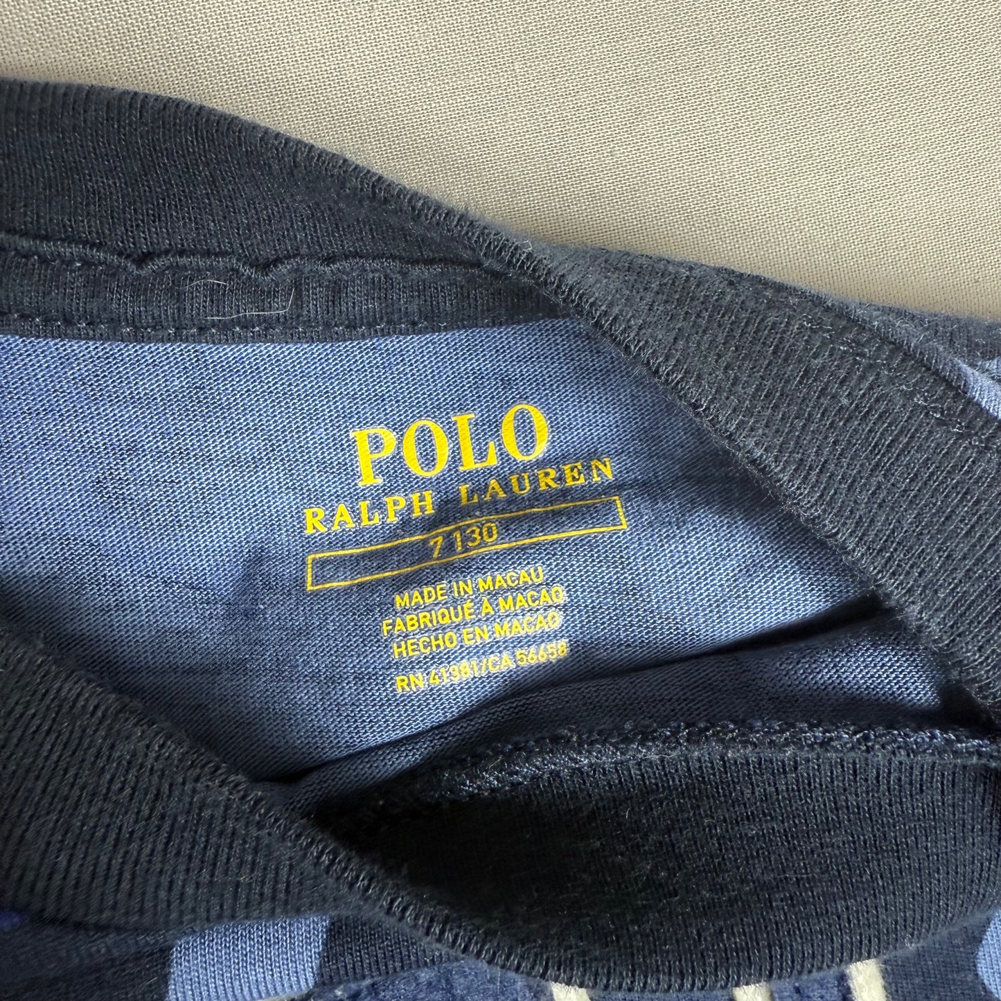 POLO Ralph Lauren Spellout Tshirt 7-8 Years