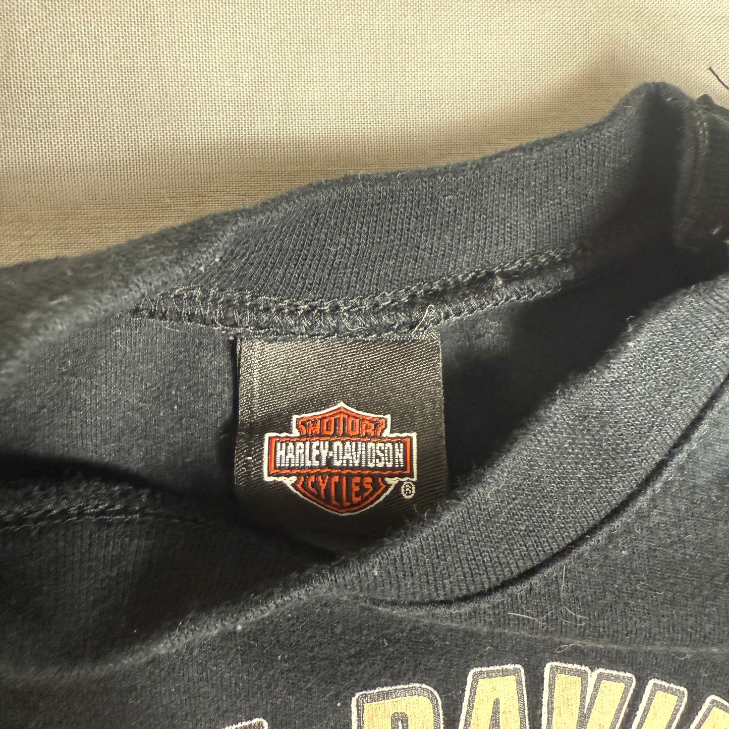 Harley Davidson Tattoo Babygrow 18-24 Months