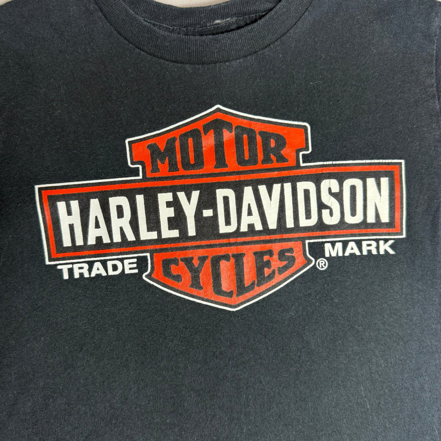 Harley Davidson Stripe Tshirt 5-6 Years