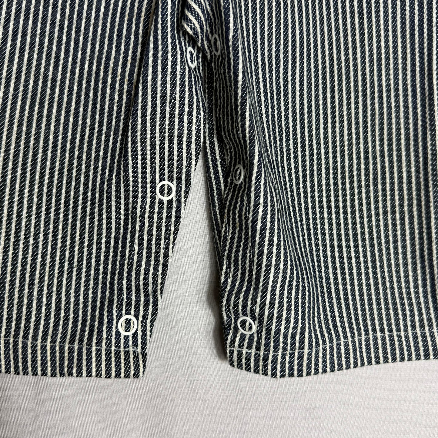 Pinstripe Train Dungarees 9-12 Months