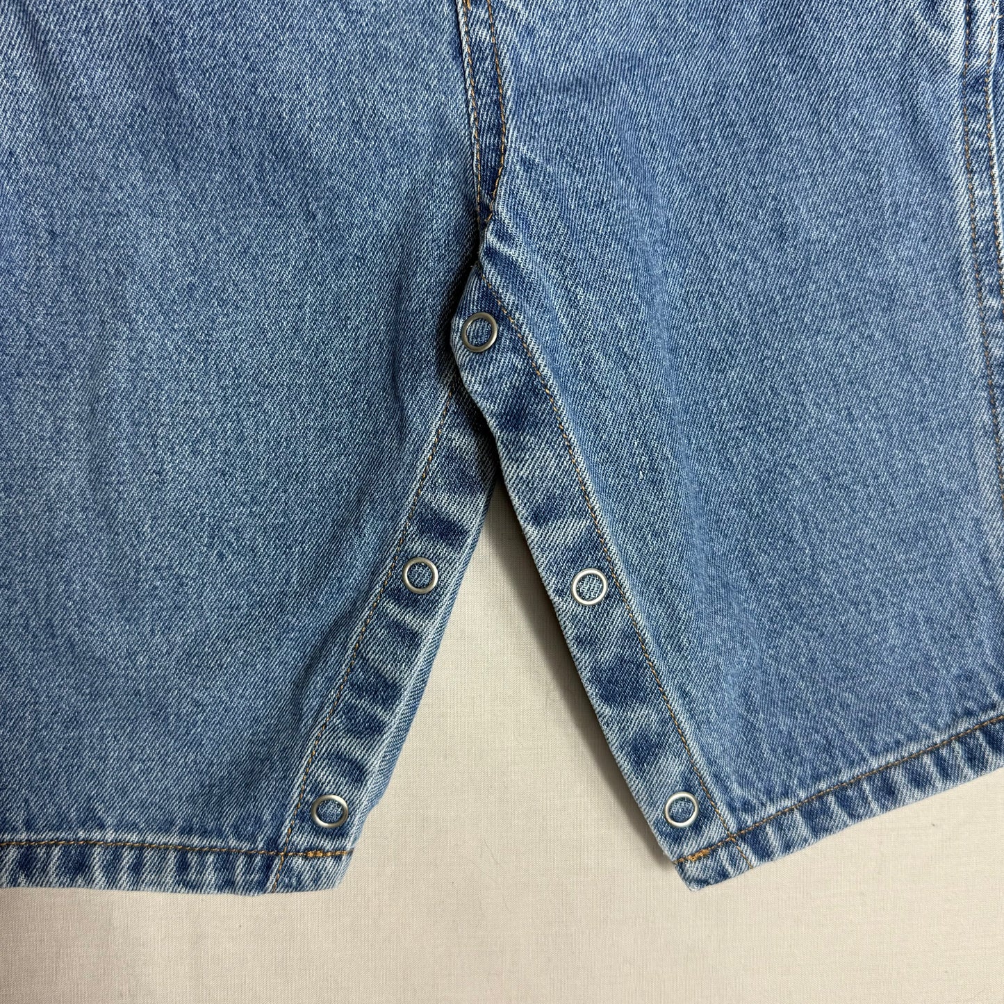 Lightwash Denim Carpenter Dungarees 3-6 Months