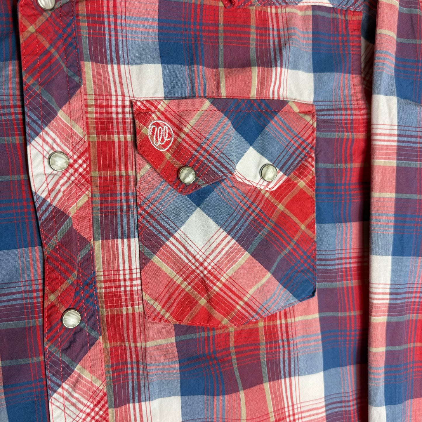 Wrangler Western Red Check Shirt 13-14 Years