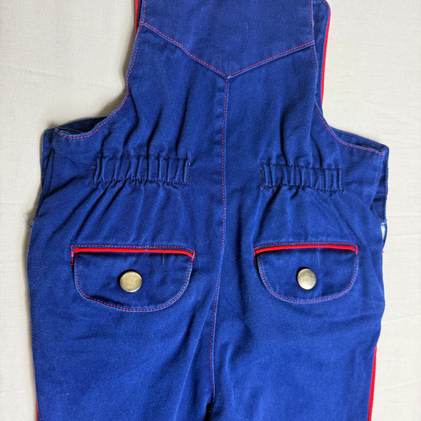 Baseball Embroidered Dungarees 18-24 Months