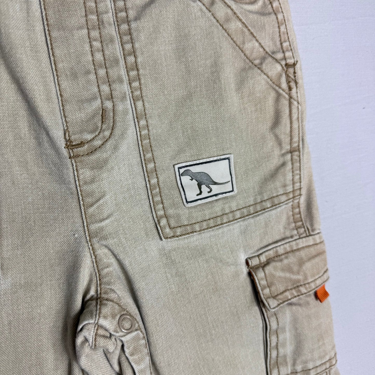 Utility Cargo Style Dungarees 18-24 Months