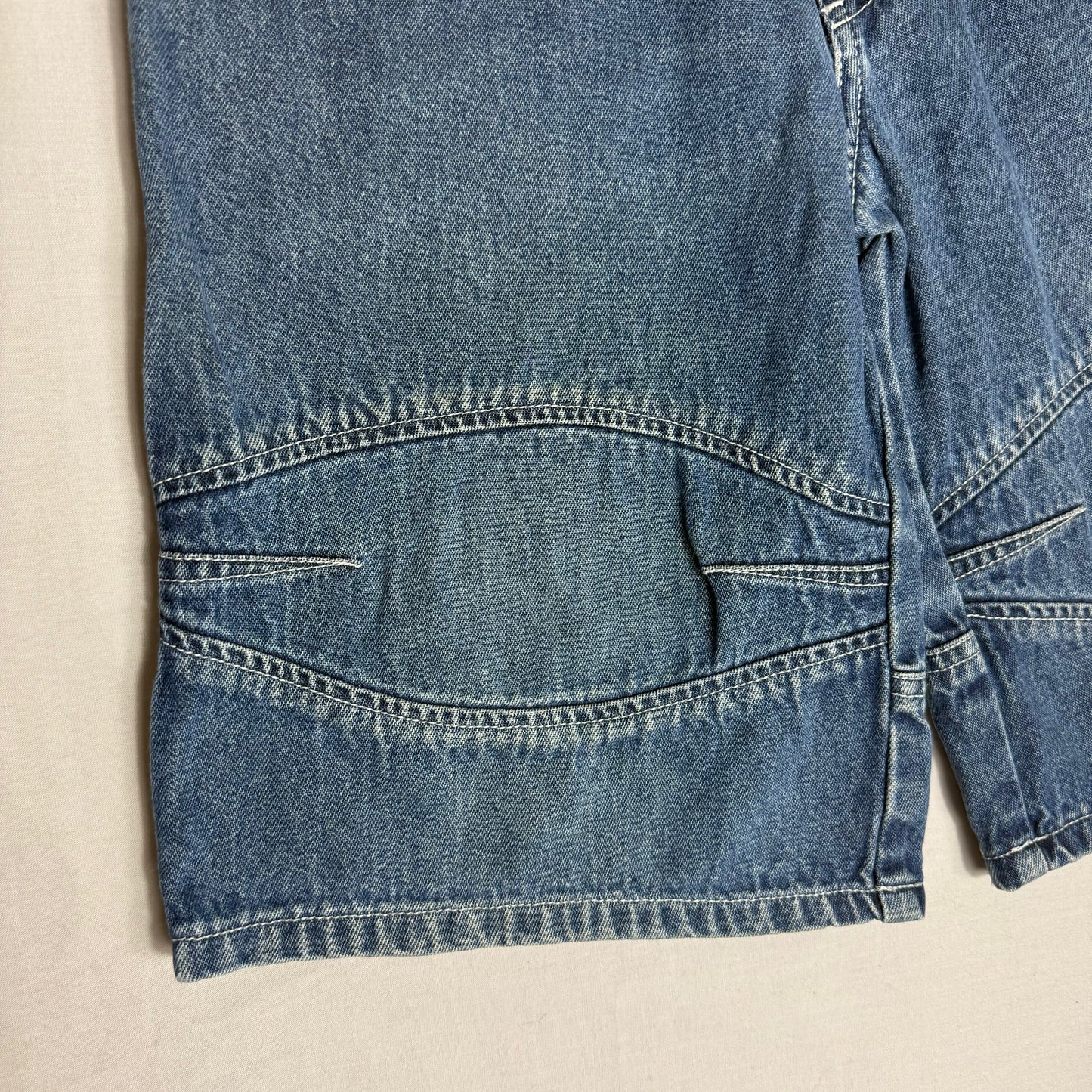 Cargo Style Denim Jorts 11-12 Years