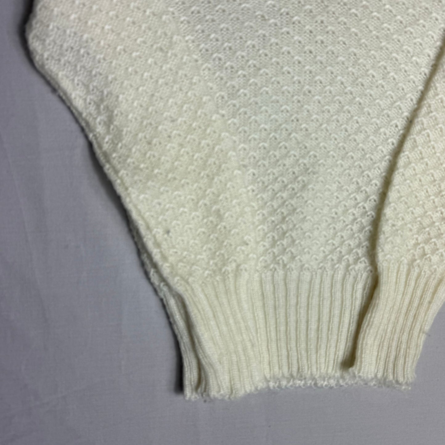 Retro Knitted Vneck Jumper 4-5 Years