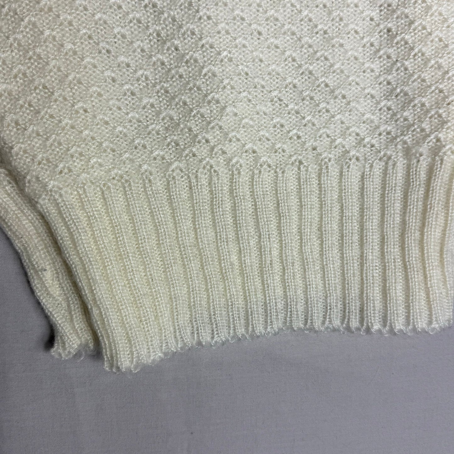 Retro Knitted Vneck Jumper 4-5 Years