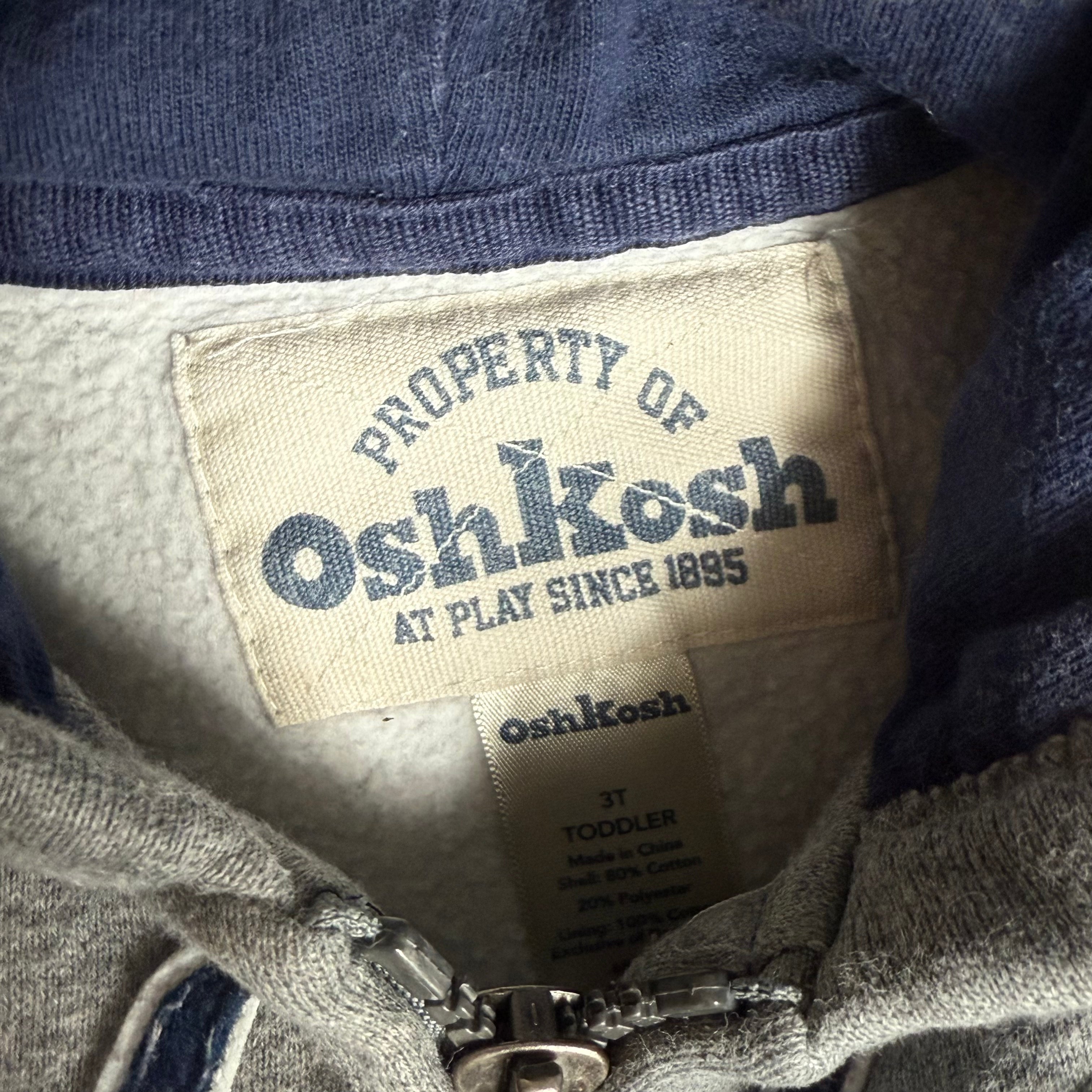 OshKosh B'Gosh Zip Up Hoodie 3-4 Years