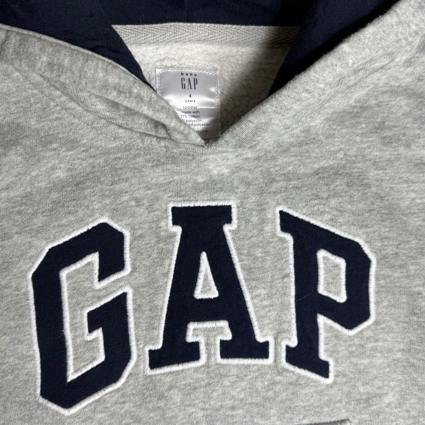 GAP Spellout Hoodie 3-4 Years