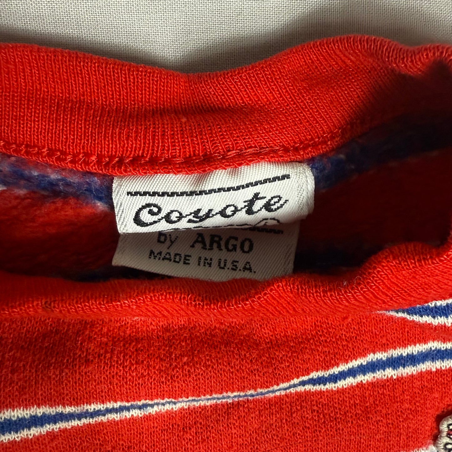 Retro Coyote Stripe Jumper 2-3 Years