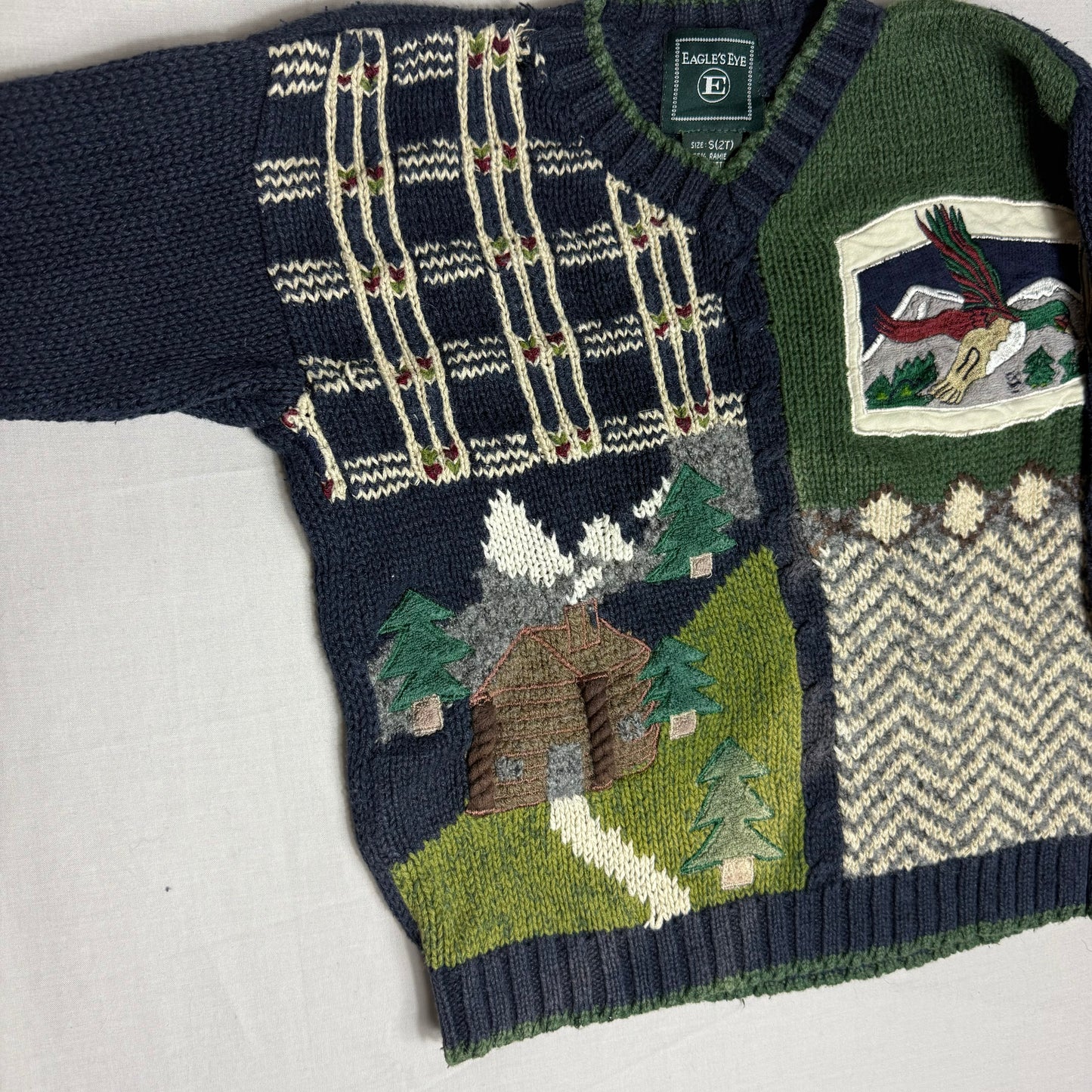 Eagles Eye Grandad Sweater 5-6 Years