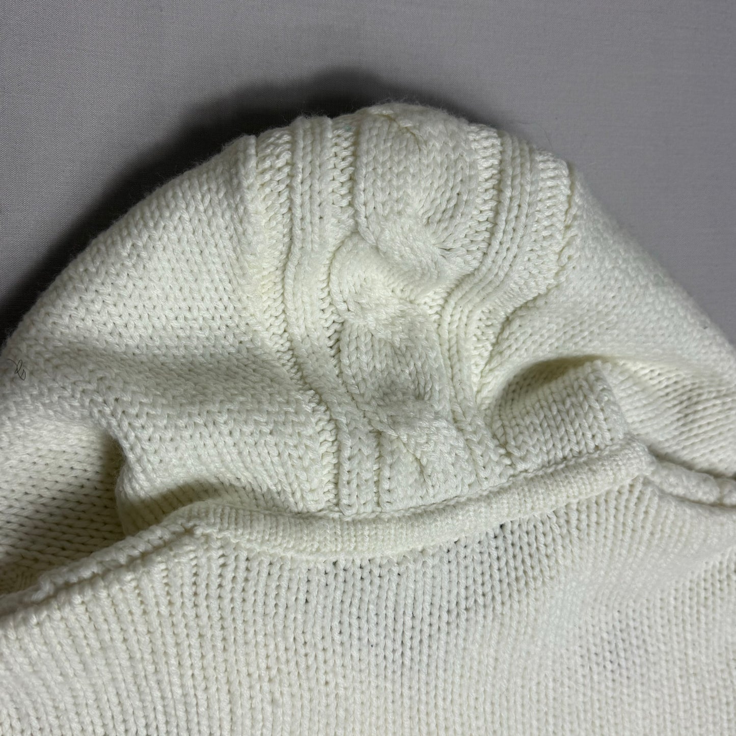 Cherry Cable Knitted Hoodie 6-7 Years