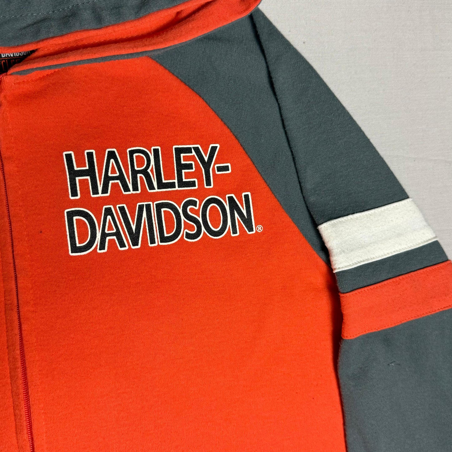 Harley Davidson Hooded Zip Up 10-11 Years