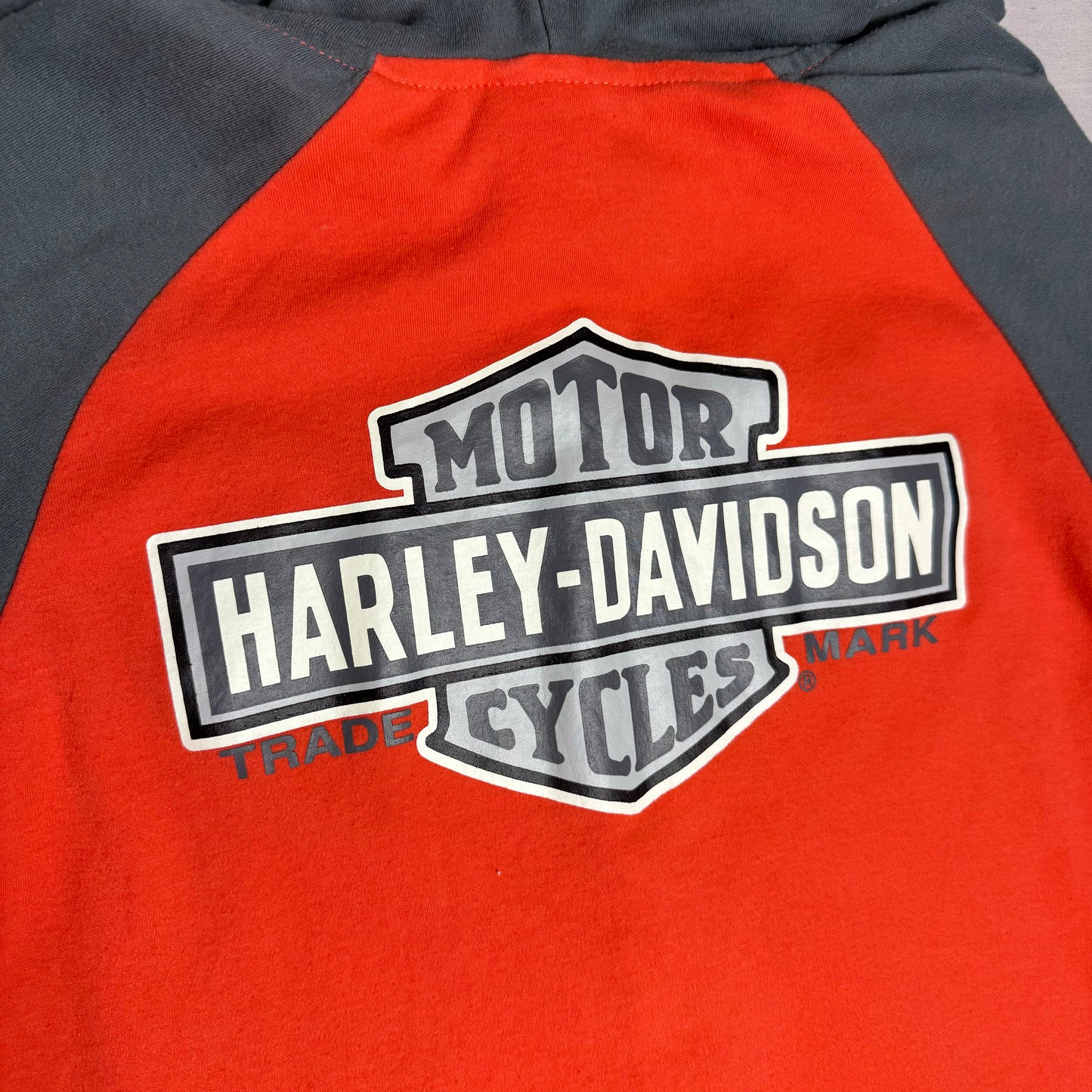 Harley Davidson Hooded Zip Up 10-11 Years