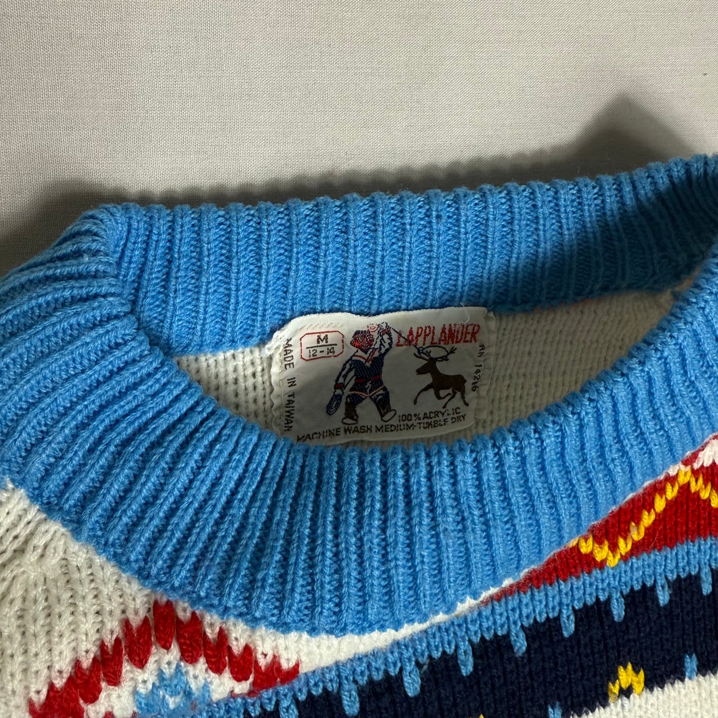 Lapland Intarsia Knit Jumper 11-12 Years
