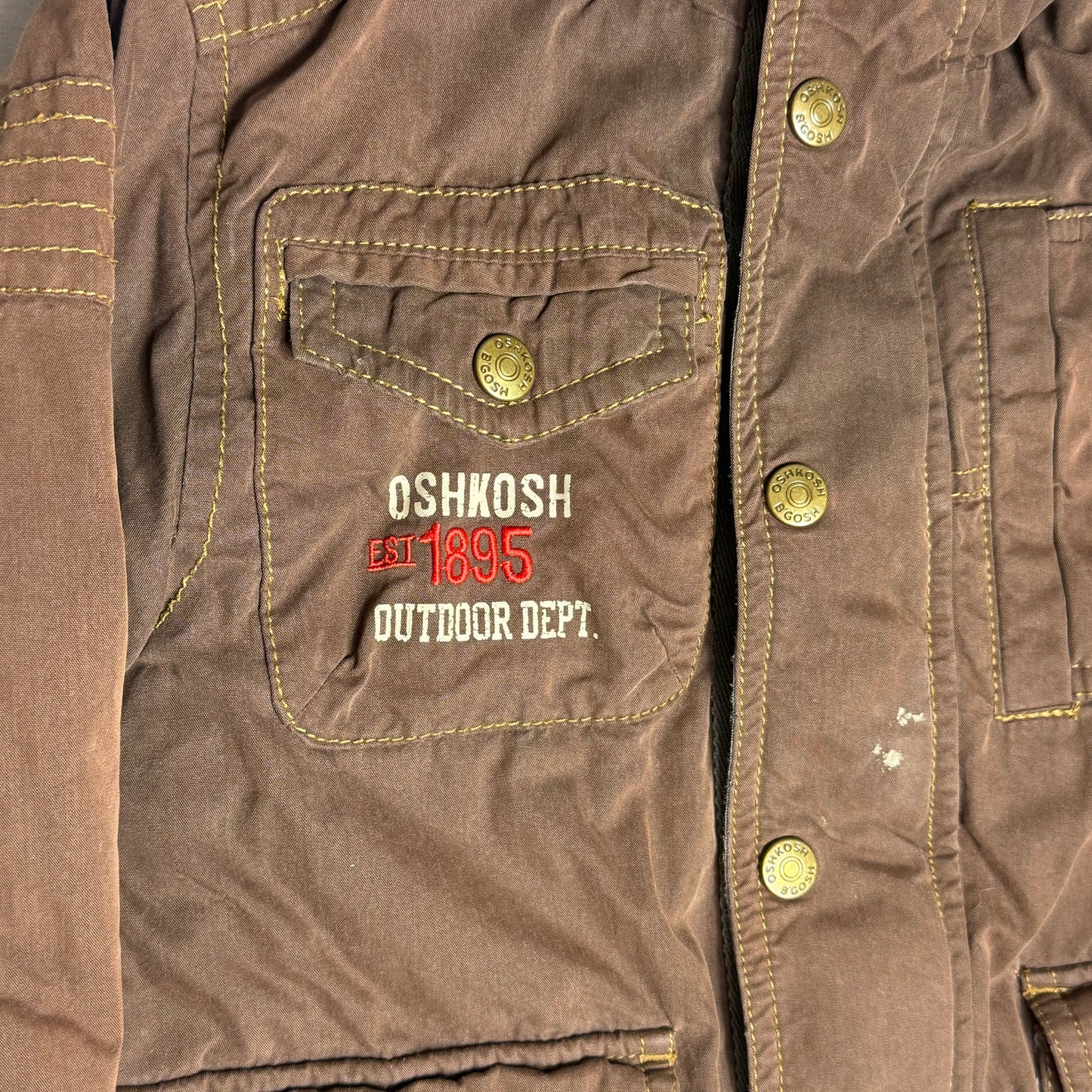 OshKosh B'Gosh Hooded Puffer Coat 4-5 Years