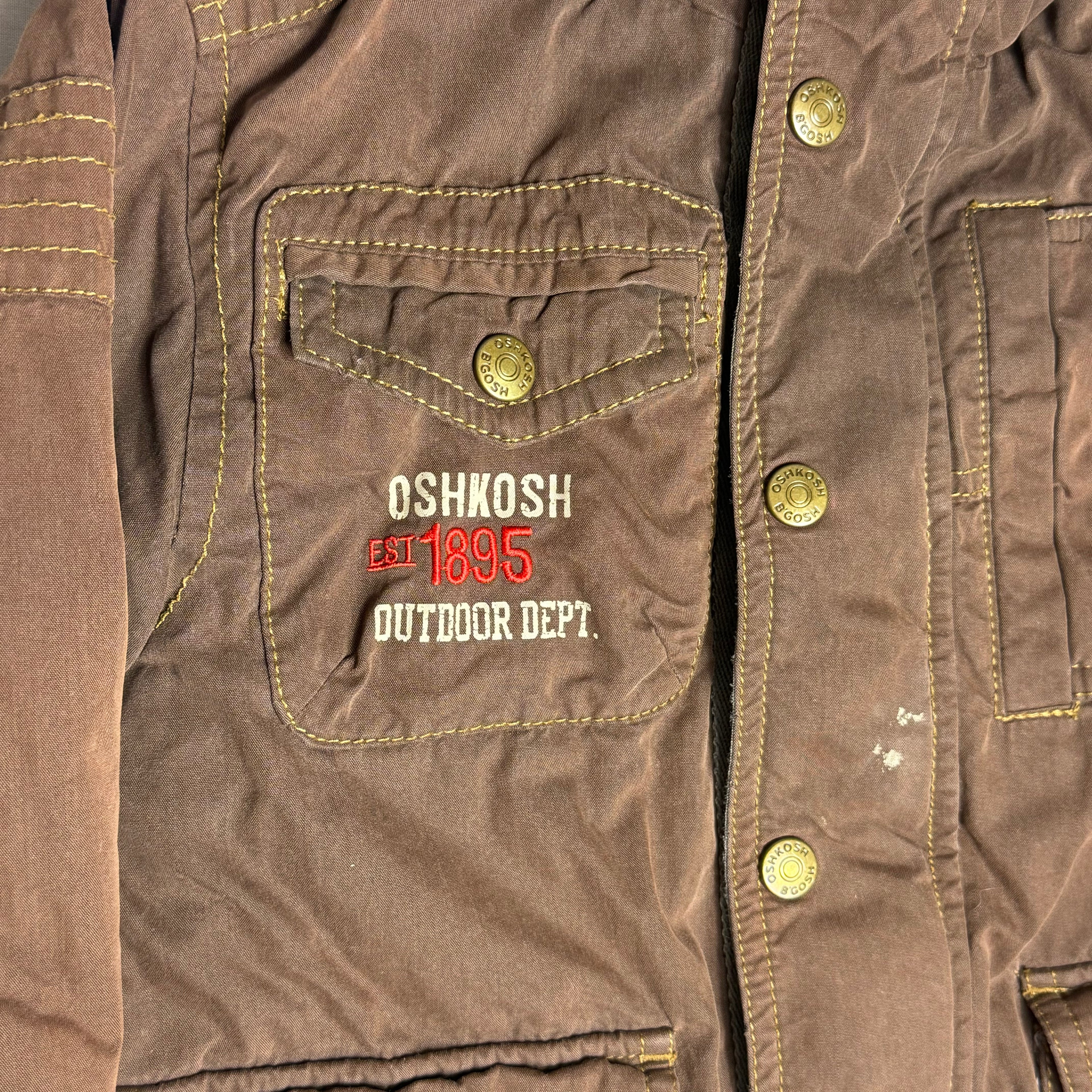 OshKosh B'Gosh Hooded Puffer Coat  4-5 Years